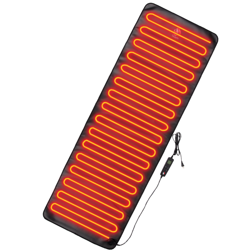 Toasti Heated Body Mat Yoga, Pain Relief, Relaxation